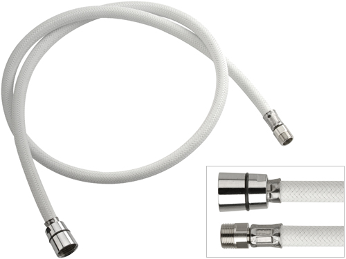 Furtun flexibil dus L=1.2 m (alb) 332NB 15 12 REMER