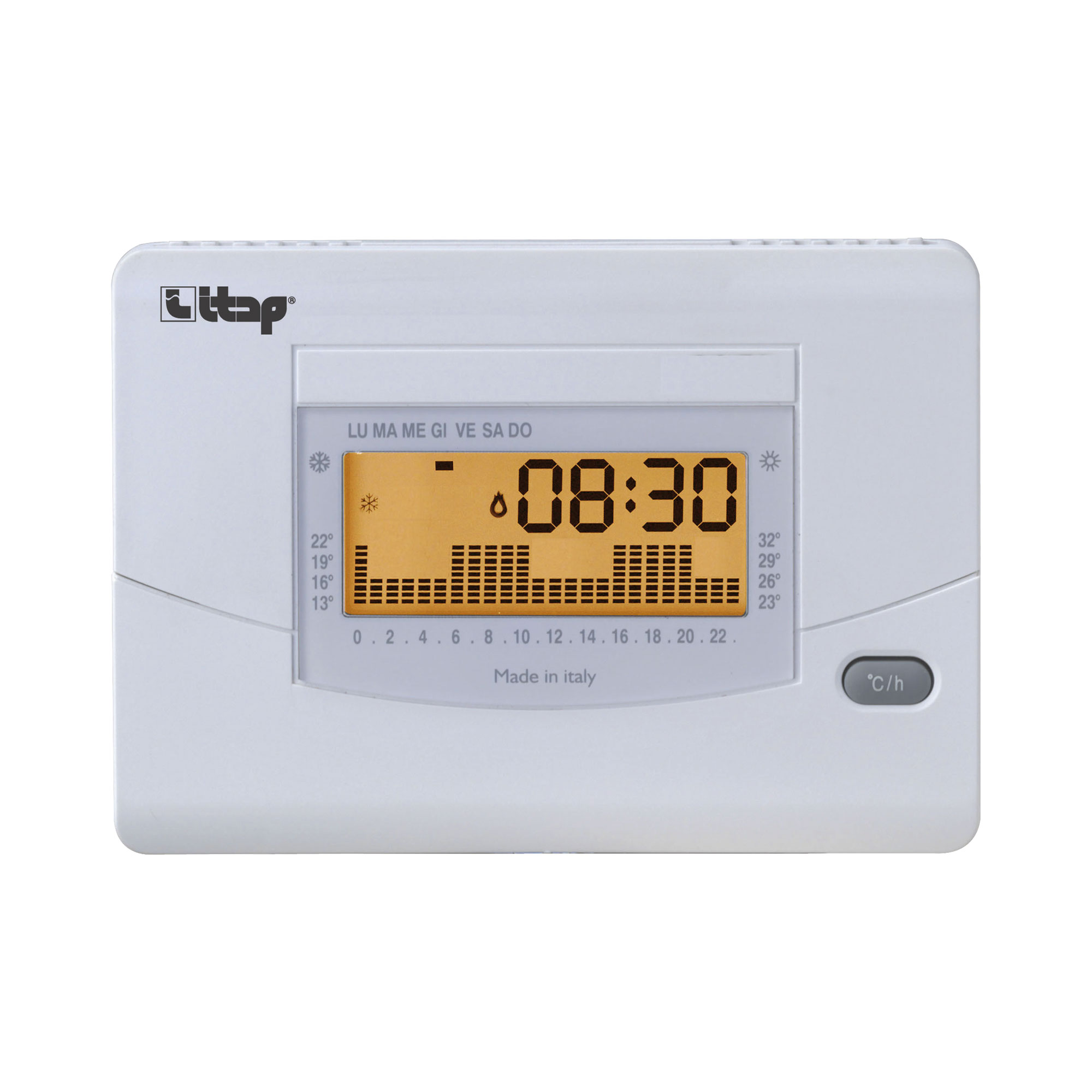 Термостат недельный беспроводной LCD 091RFVF Wireless SALUS