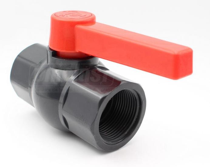 Robinet PP cu bila D. 2.1/2" FI/FI 075 PKV F20 (ISKO) PN3