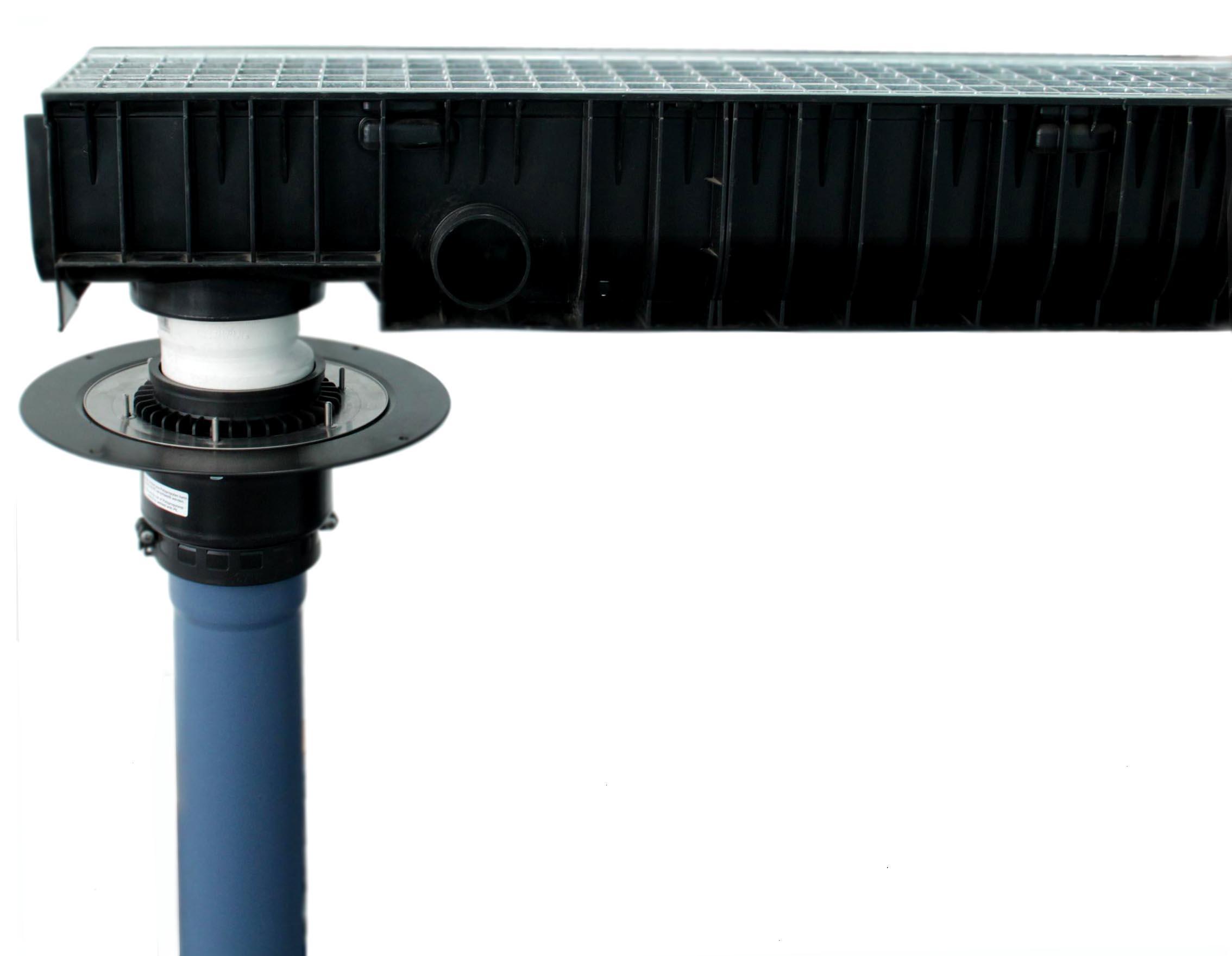 Дренажный фланец с переходником HL161 (для серии HL65)  HL