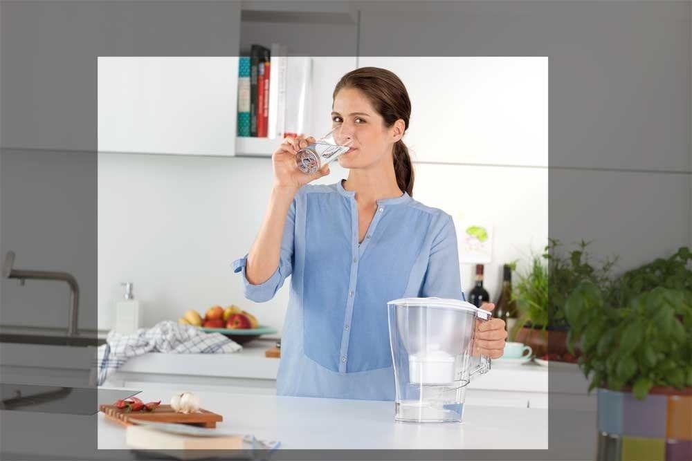 Filtru cana 3.5 L Aluna XL (alb) cu indicator  BRITA