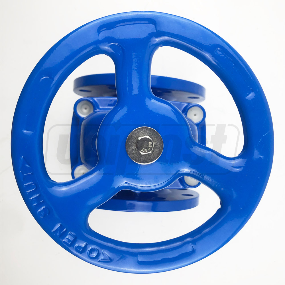 Vana fonta D.150 PN16 pana alama DIN3352-F4 (L=210 mm) (8 gauri)