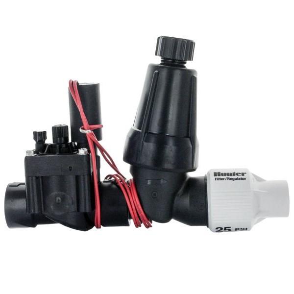 Kit zona picurare - vana 1", filtru + regulator de presiune, 1.7 bar PCZ-101-25  HUNTER