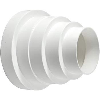Reductie plastic pentru ventilatie universala D.150/125/120/100 x 80 VA80  EUROPLAST