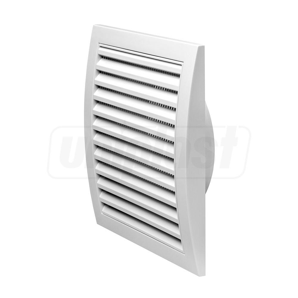 Grila ventilatie plastic patrata 190 x 190 mm / D.125 ND12  EUROPLAST