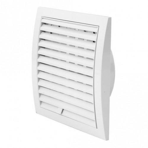Решетка вентиляционная пластиковая квадратная 150 x 150 мм / D.100 регулируемая ND10R  EUROPLAST