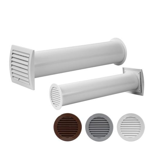 Kit ventilator casnic de perete D.125 SPK125 EUROPLAST