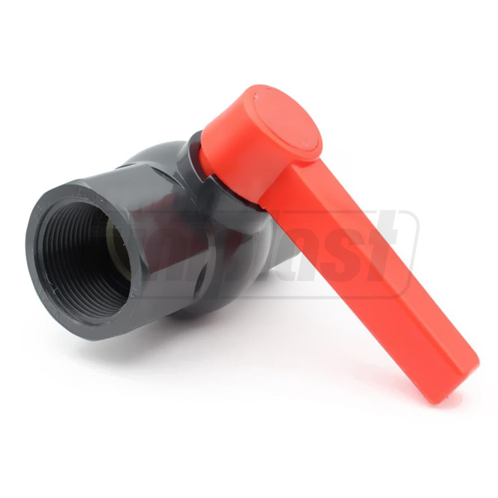 Robinet PP cu bila D. 1.1/2" FI/FI 050 PKV F13 (ISKO) PN3