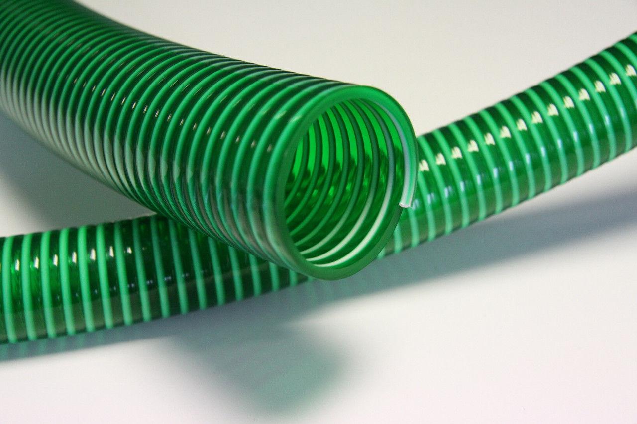 Furtun absorbtie D. 63 AGRO-FLEX (verde, spiralat)  FITT