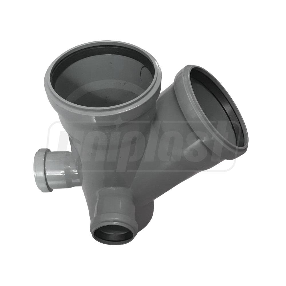 Ramificatie colt dubla PP D.110 x 110 x 110 / 45° x 50 / 90° stanga/jos  SVK