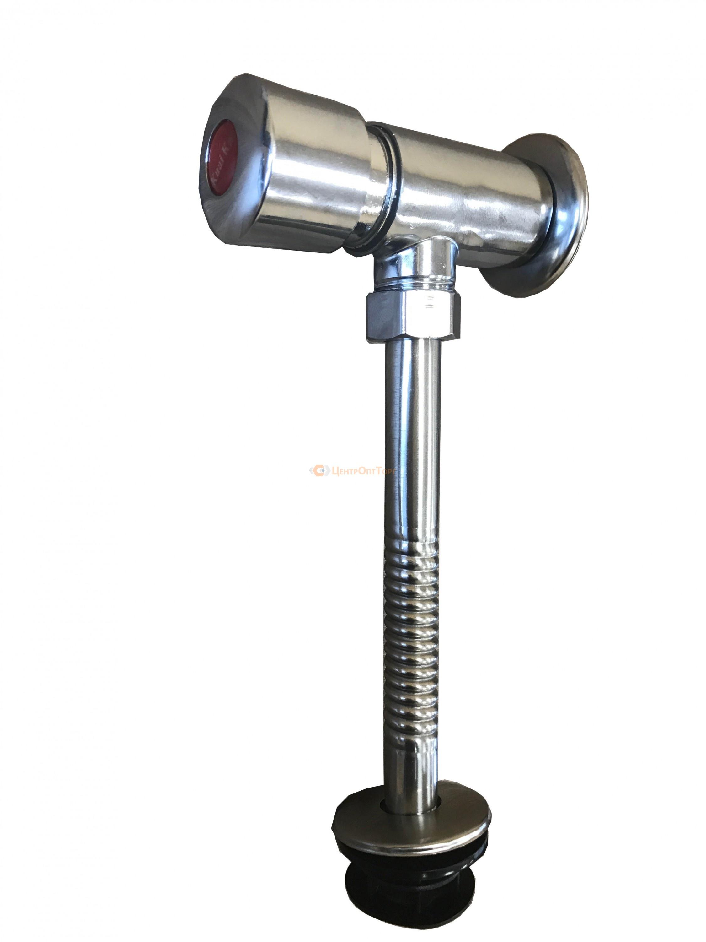 Кран для писсуара нажимной универсальный (медь) xромированный 1/2" TSB-021D Tsarsberg SK (RU)