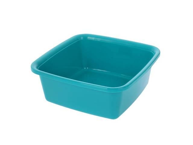 Таз ПП квадратный 20 л (бирюзовый)