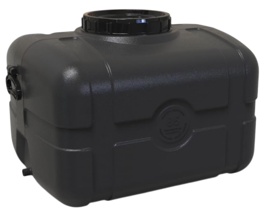Rezervor uz tehnic  85 L orizontal (negru) (77x38x41 cm) EP