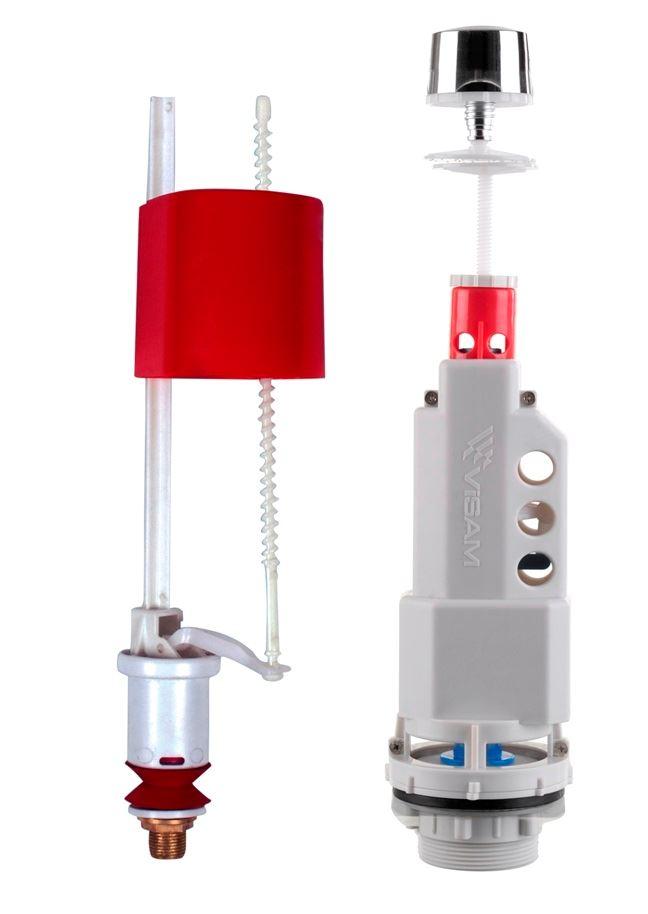 Mecanism de scurgere pentru WC D. 3/8" alama VISAM