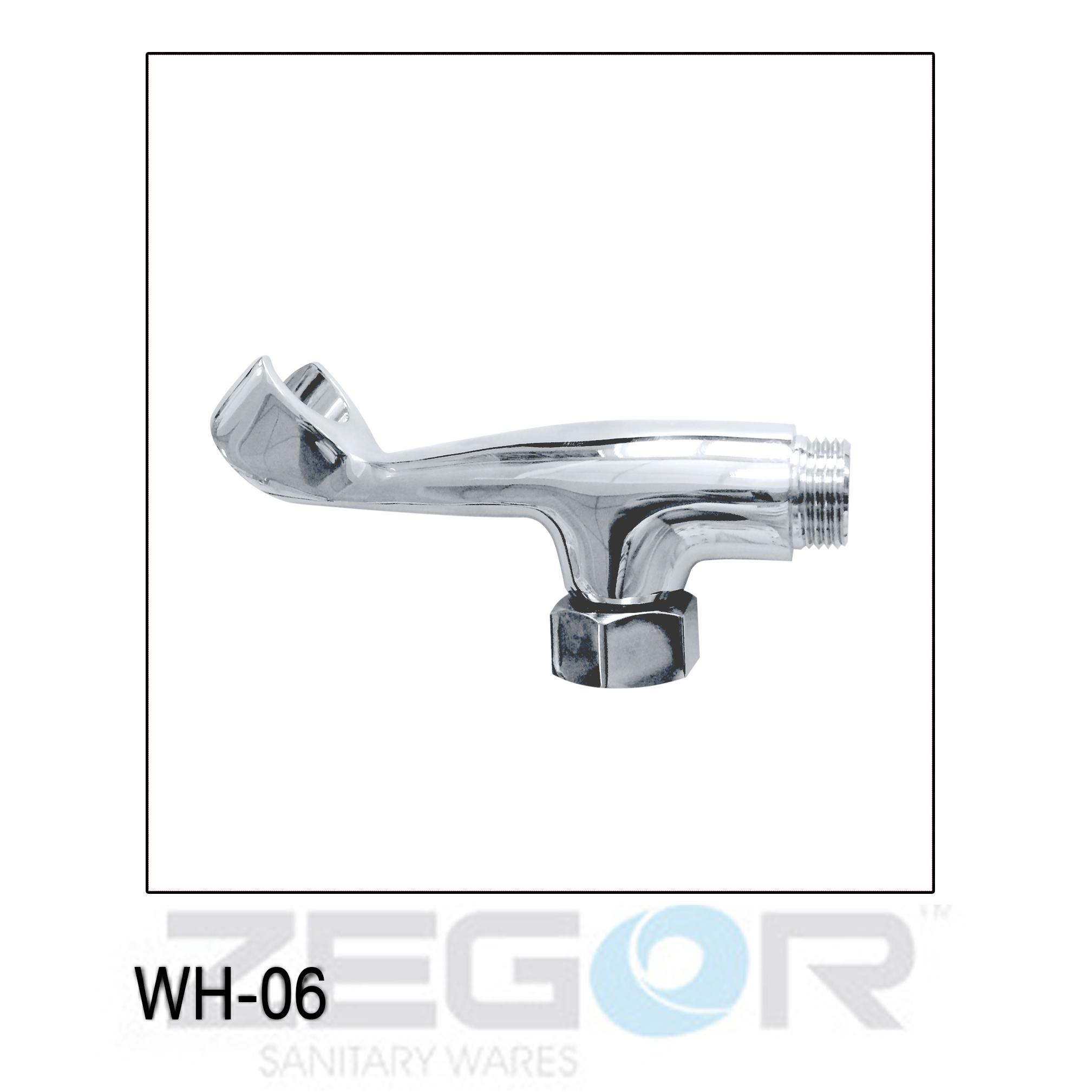 Держатель для душевой насадки (на корпус смесителя) (D. 1/2" x 3/4") WH-06 ZEGOR