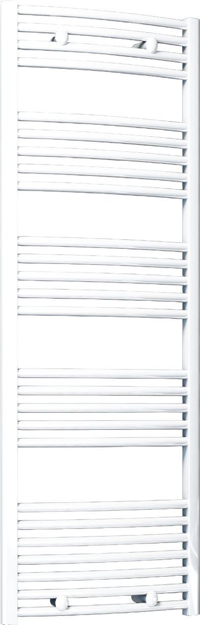 Полотенцесушитель  500 x 600 мм Curved (белый) Haiti  RADIVA