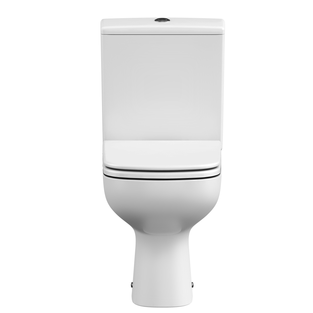 Compact 3-6 L cu alimentare inferioara Colour Clean On, cu capac duroplast (89114)  CERSANIT