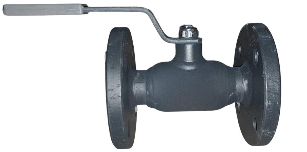 Robinet bila cu flanse D. 32 otel PN40