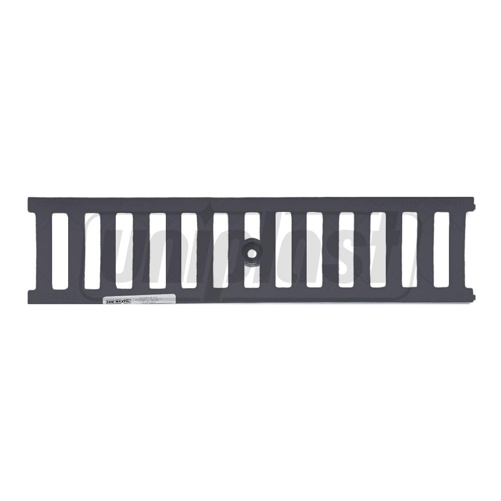 Gratar canalizare PP fara rigola 500x126 mm B125 (negru) Art. 1787  ZMM MAXPOL