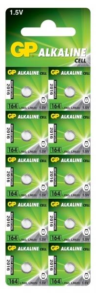 Baterie 1.5V Alkaline Ø6.8х2.15mm 164F-2C10 (AG1) GP