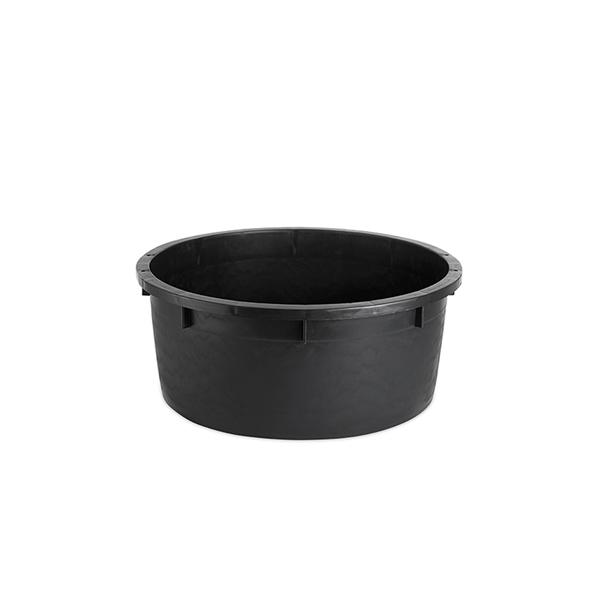 Кадка без крышки 130 л 80x34H см (черная) STP