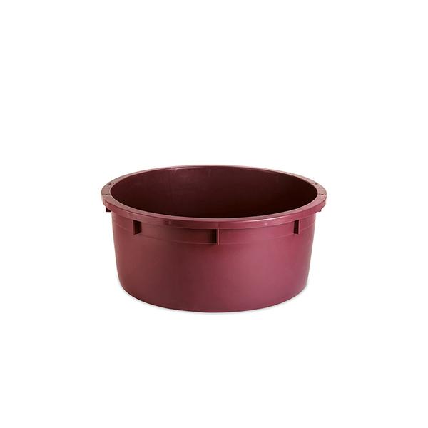 Cada pentru vin fara capac  130 L 80x34H cm (rosie)  STP