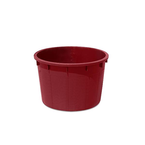 Cada pentru vin fara capac  280 L 90x57H cm (rosie)  STP