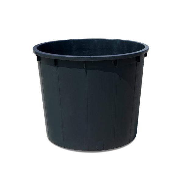 Cada fara capac 350 L 90x73H cm (neagra) STP