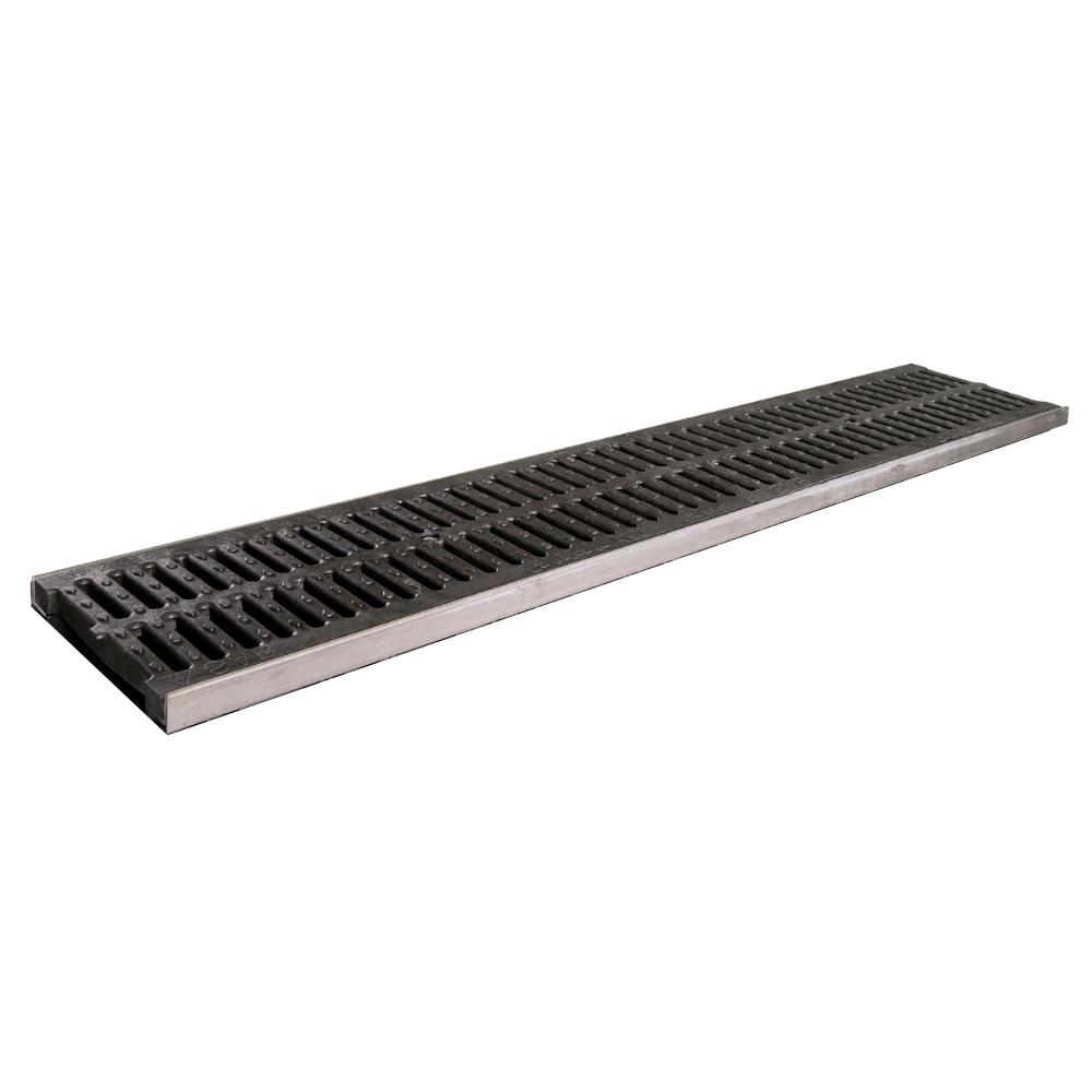 Gratar canalizare PP fara rigola A15 PP 500x100 mm (negru) SAB