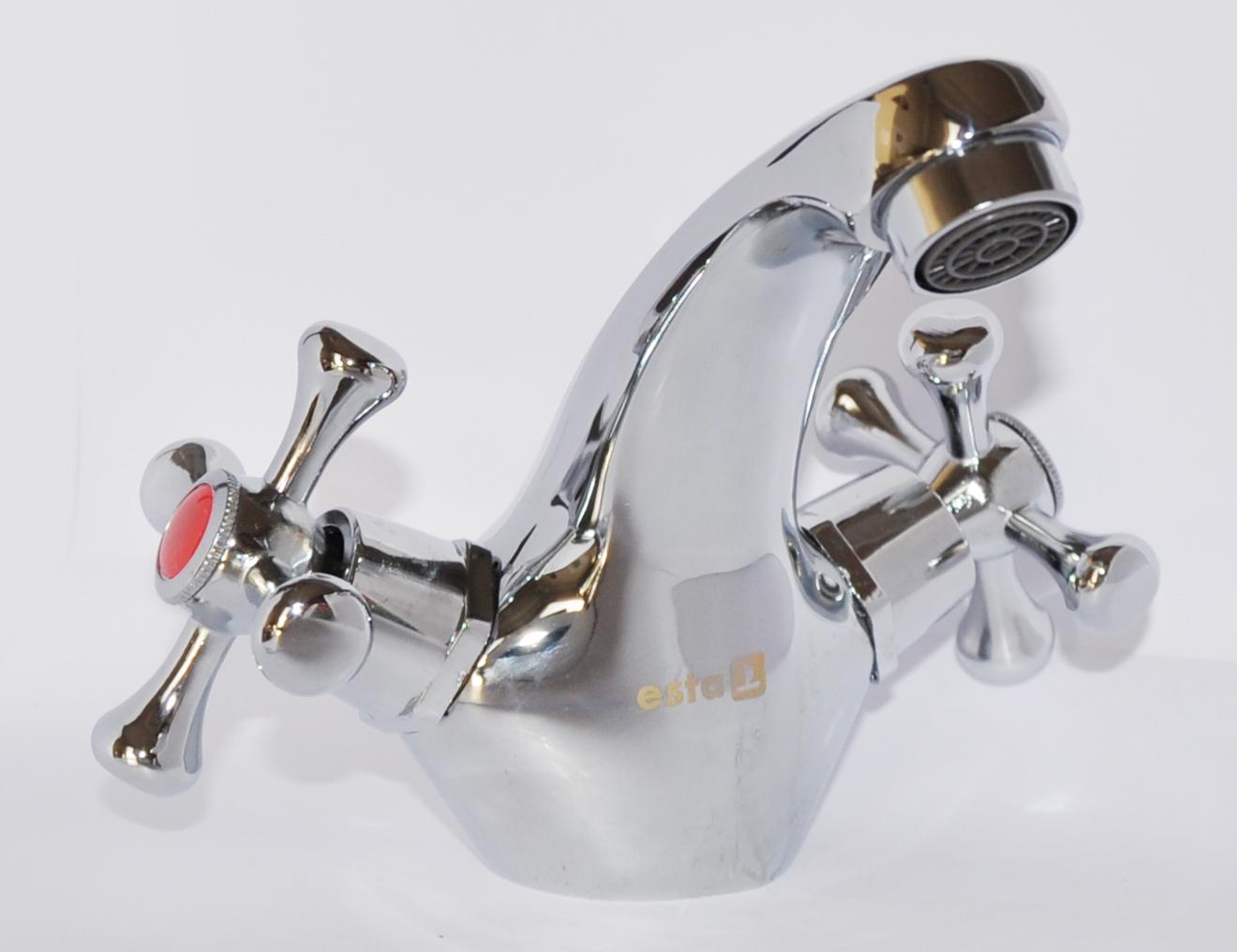 Смеситель для умывальника JAF A722 на шпильке, букса ESTA