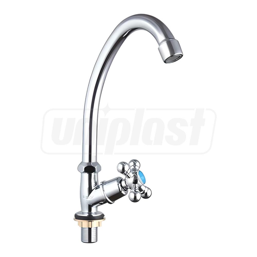 Baterie bucatarie apa rece TZF A605 cu piulita, bucsa  ESTA