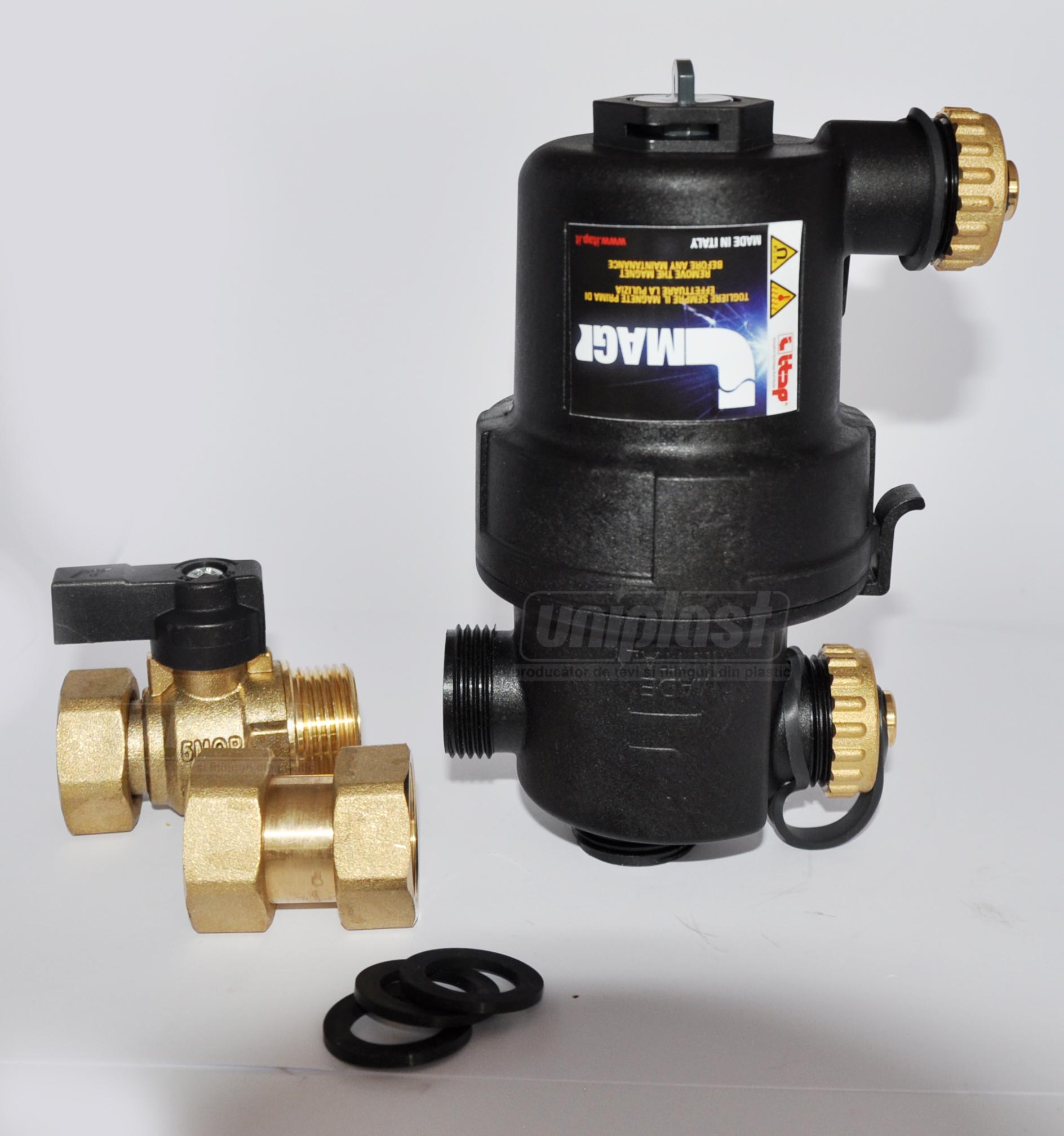 Фильтр магнитный для котла D.  3/4" М/М COMPACT I-MAG DIRT Art. 188  ITAP