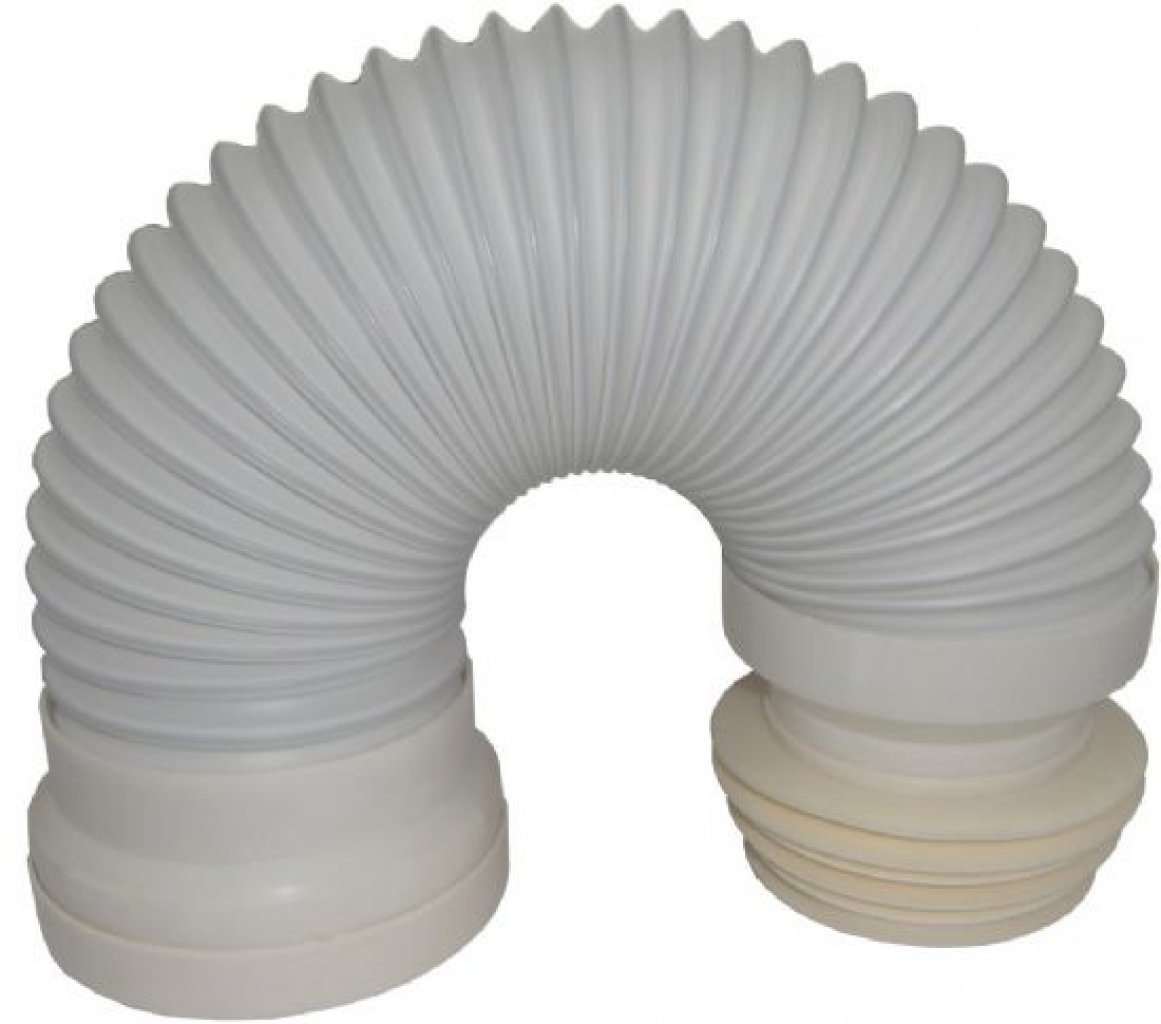 Racord WC flexibil extensibil, insertie inox cu manson D.110 L=? mm 49001  GAMA