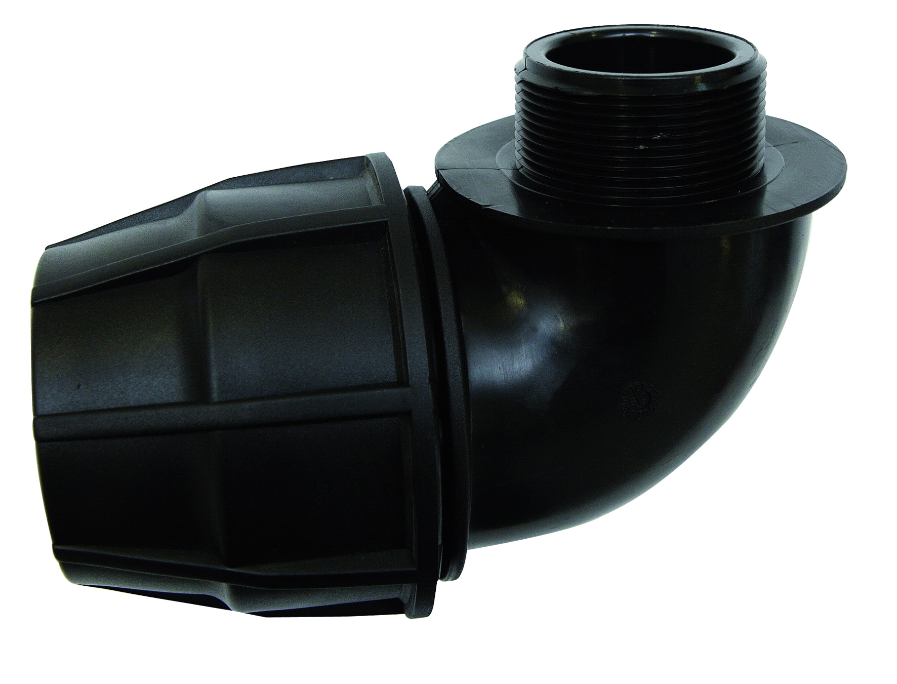 Угольник зажимной D. 25 x 1/2" Папа / 10 M