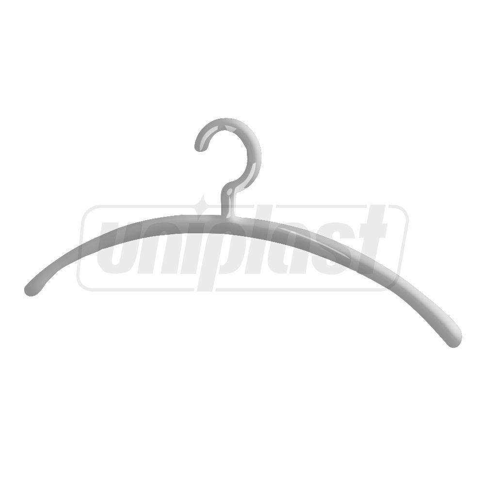 Вешалка-плечики №2 (белые) без перекладины (6 шт., комплект)