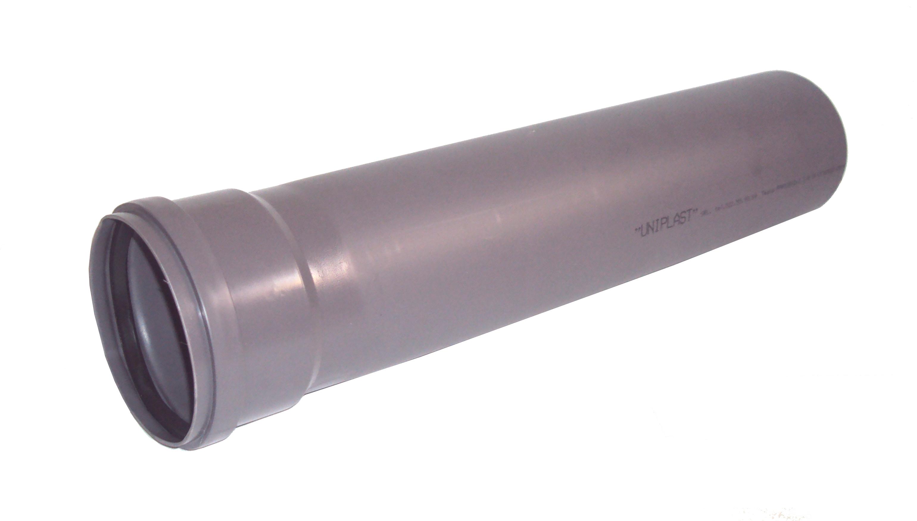 Труба ПП D.110 L=0.75 м / 2.2 мм  UNIPLAST - NU SE PRODUCE