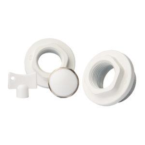 Kit accesorii radiator bimetal, aluminiu D. 1" x 3/4" (fara cronstein) CL