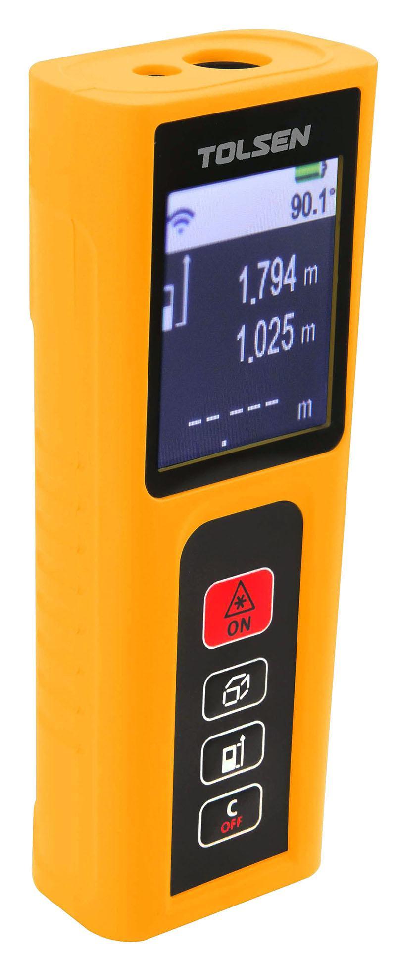 Telemetru (aparat de masurare cu laser) 0.2-60 m  TOLSEN