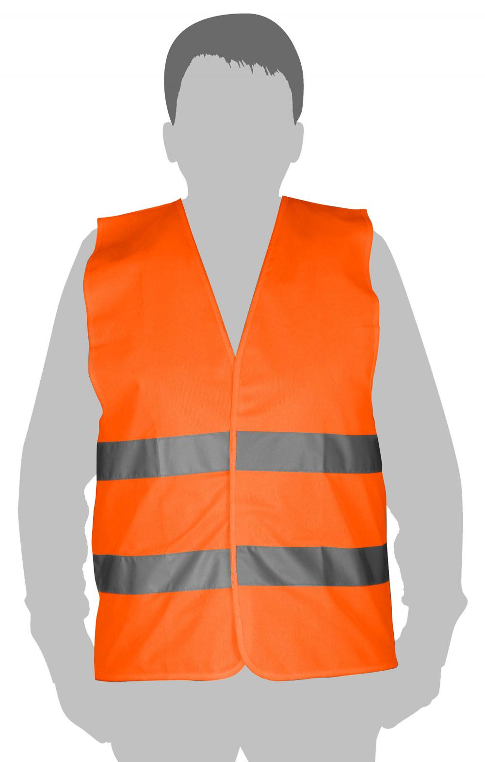 Vesta reflectorizanta (portocalie) - L  TOLSEN