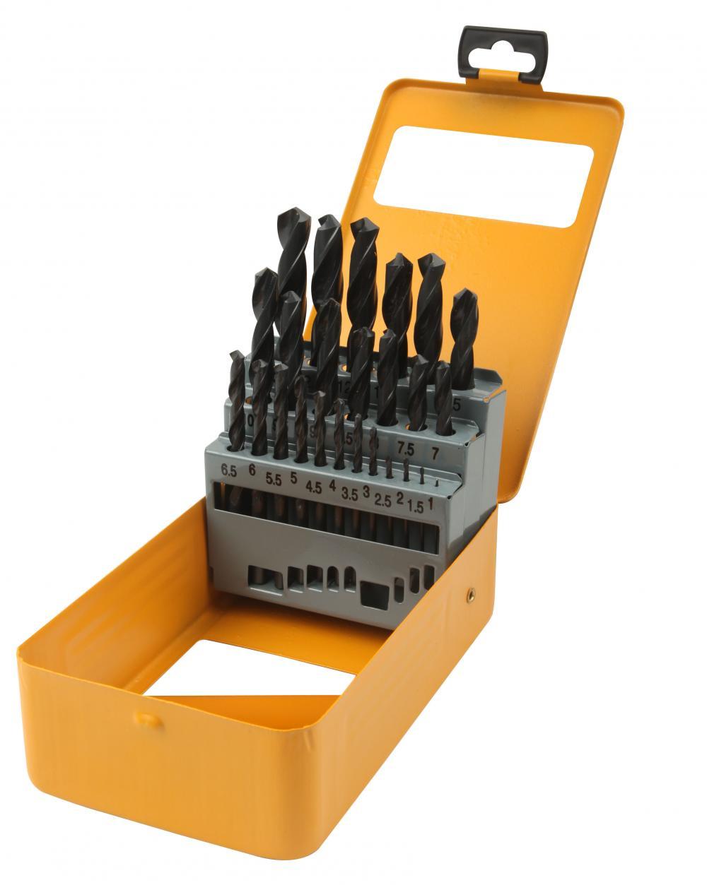 Набор сверл 1.5-13 мм (в наборе 25 шт.)  TOLSEN