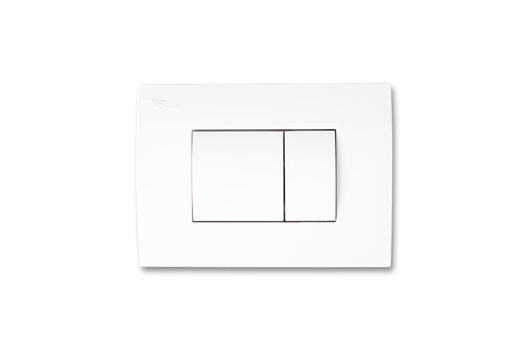 Buton actionare rezervor (incorporabil) ARTEMIS (alb)  VISAM