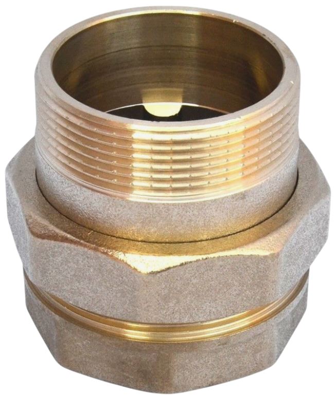 Гайка накидная D. 3/4" П/М бронзовая HY