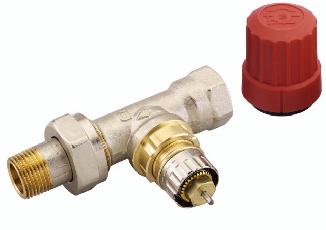 Robinet calorifer coltar Tur D. 1/2" FI/FE pentru cap termostatic PPR CL