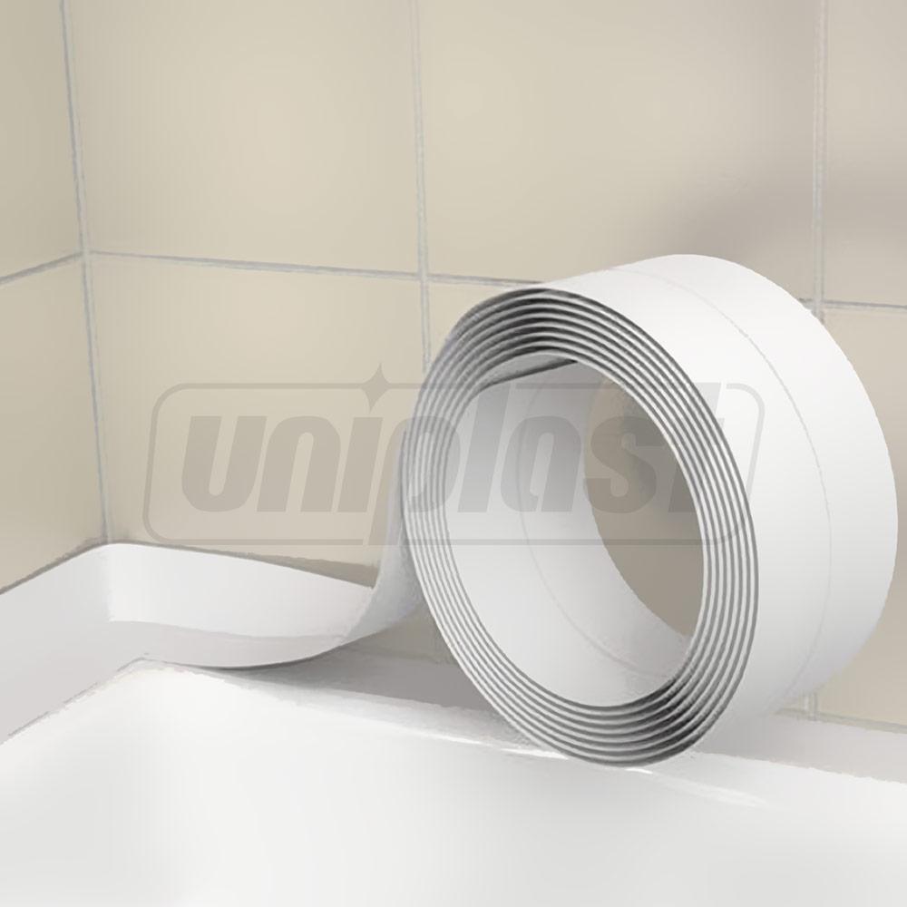 Лента бордюрная для ванны (38 мм x 3.2 м) 19 x 19 мм ZOOM