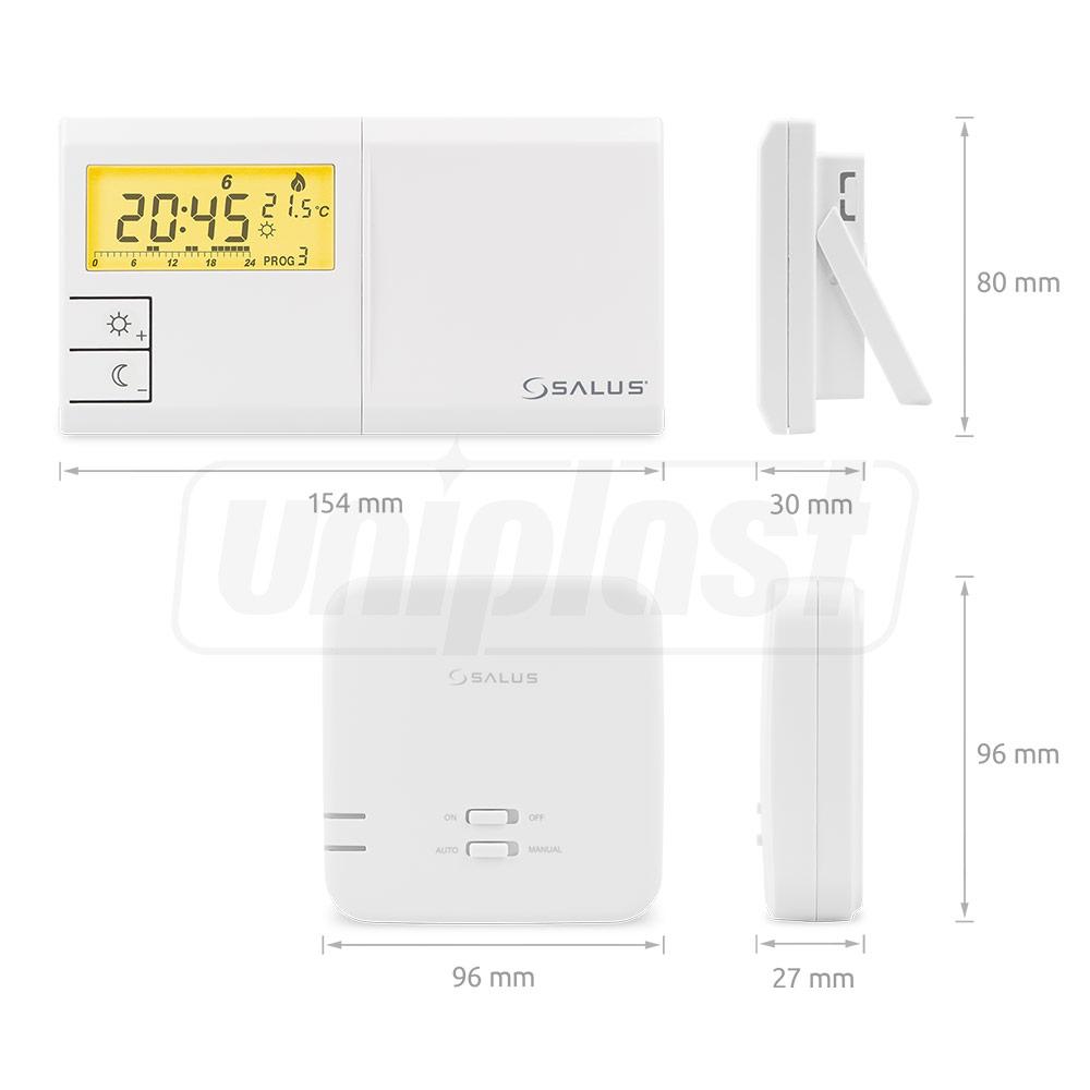 Термостат недельный беспроводной LCD 091FLRFV2 Wireless  SALUS