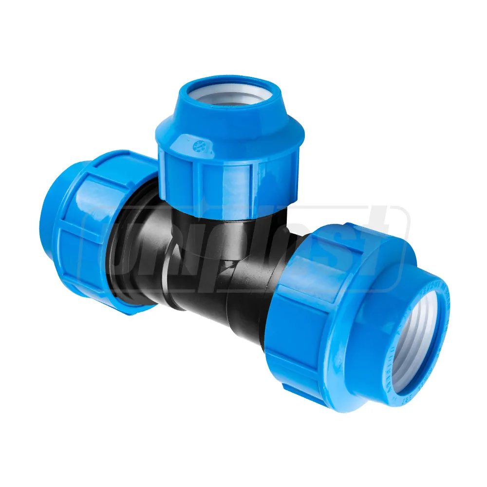 Тройник зажимной с переходом D. 63 x 50 x 63 / T  UNISERA