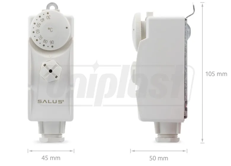 Termostat mecanic de teava AT10  SALUS