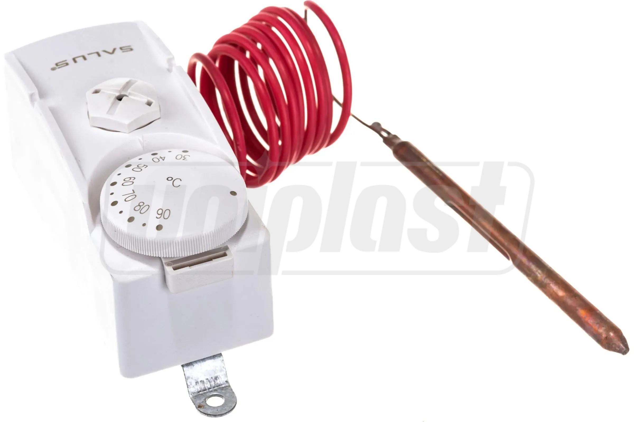 Termostat de teava cu senzor extern (termostat cu sonda) L=1.2 m AT10F  SALUS