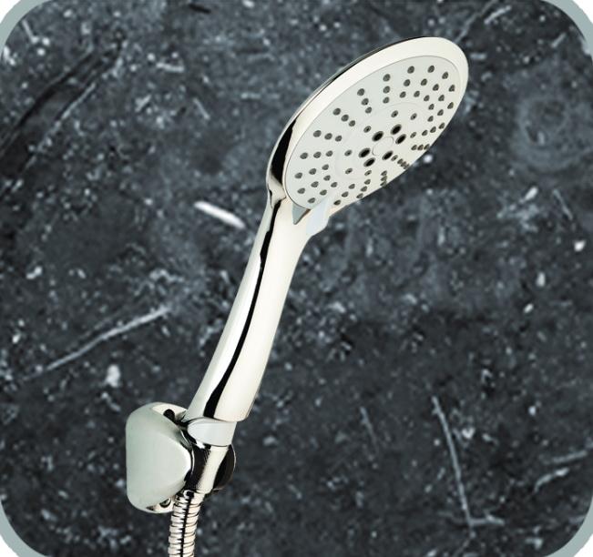 Душевая гарнитура KAS Gelincik (Square) (душевая насадка + кронштейн)