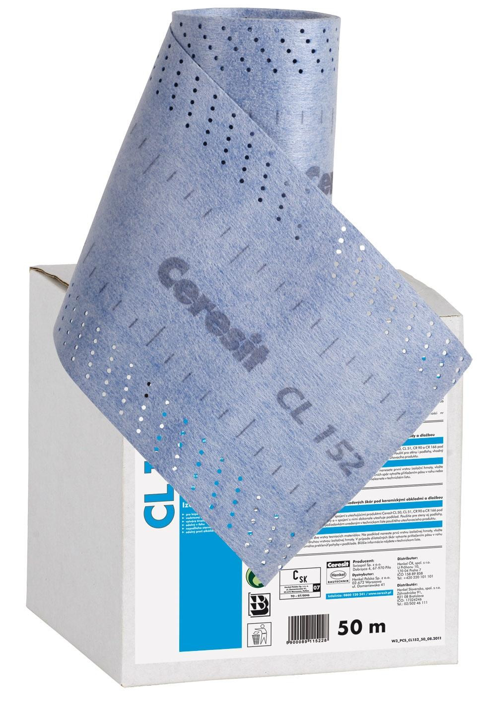 Banda de etansare impermeabila pentru placarile ceramice 12 cm x 10 m CL152  CERESIT